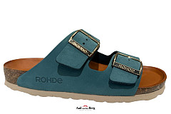 Rohde Damesschoenen Slippers blauw