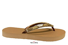 Lazamani Damesschoenen Slippers beige