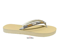 Lazamani Damesschoenen Slippers wit
