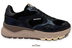 Floris van Bommel Damesschoenen Sneakers blauw