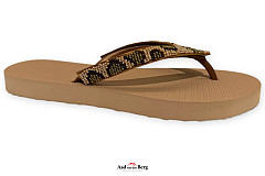 Lazamani Damesschoenen Slippers beige
