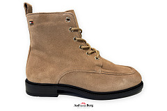 Tommy Hilfiger Damesschoenen Veterboots beige