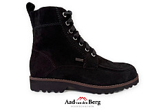 Sioux Damesschoenen Veterboots zwart