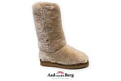 Warmbat Damesschoenen Laarzen beige