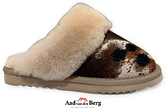 Warmbat Pantoffels bruin