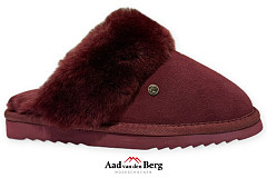 Warmbat Pantoffels bordeau