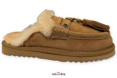 Warmbat Pantoffels bruin