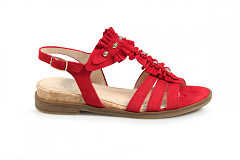Gabor Damesschoenen Sandalen rood