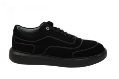 Gino-B Herenschoenen Sneakers zwart