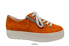 Paul Green Damesschoenen Sneakers oranje