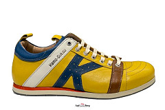 Kamo-Gutsu Herenschoenen Sneakers geel