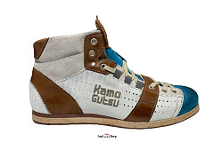 Kamo-Gutsu Herenschoenen Sneakers blauw