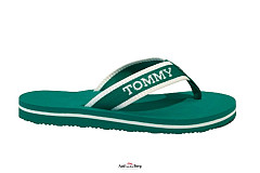 Tommy Hilfiger Damesschoenen Slippers groen