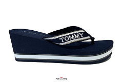 Tommy Hilfiger Damesschoenen Slippers blauw