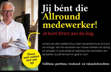 Werken bij Aad van den Berg Modeschoenen