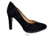 004 black suede