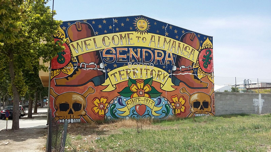 sendra wall almansa